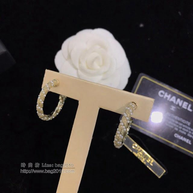 chanel耳環 時尚清爽耳環 香奈兒耳釘  gzsc1481